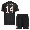 Maglia ufficiale FC Bayern Monaco Luis Diaz 14 Alternativa 2025-26 per Bambino